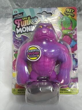 Funkee Funny Monkey Monkee Fidget Squish New